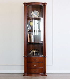 Книжный шкаф Disemobel 970 nogal-5 цвет орех