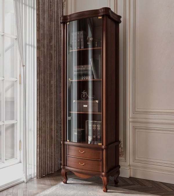 Книжный шкаф Disemobel 971 nogal-5 цвет орех Книжный шкаф Disemobel 971 nogal-5 цвет орех