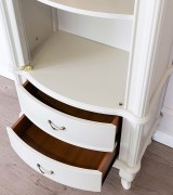 Книжный шкаф Disemobel 971 vainilla цвет белый