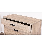 Комод Koala Beds Kubik 100 Roble/Antracita цвет дуб Комод Koala Beds Kubik 100 Roble/Antracita цвет дуб