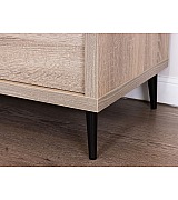 Комод Koala Beds Kubik 100 Roble/Antracita цвет дуб Комод Koala Beds Kubik 100 Roble/Antracita цвет дуб