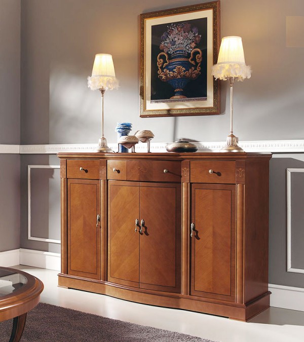 Комод (буфет) Panamar 831.150 цвет вишня Комод (буфет) Panamar 831.150 цвет вишня