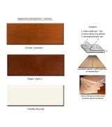 Тумба ТВ Disemobel 904 cerezo-5 цвет вишня 