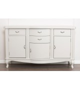 Комод буфет Disemobel 907 vainilla цвет белый