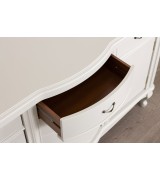 Комод буфет Disemobel 907 vainilla цвет белый