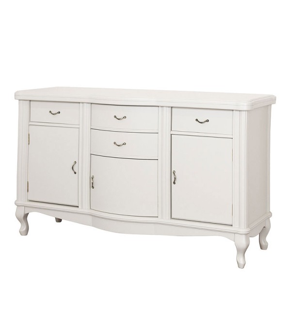 Комод буфет Disemobel 907 vainilla цвет белый