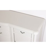 Комод буфет Disemobel 907 vainilla цвет белый