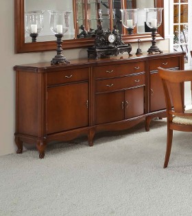 Комод буфет Disemobel 950 nogal-5 цвет орех Комод буфет Disemobel 950 nogal-5 цвет орех