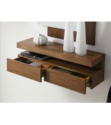 Консоль подвесная Disemobel 194 nogal americano цвет американский орех 