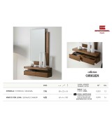 Консоль подвесная Disemobel 194 nogal americano цвет американский орех 