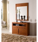 Консоль тумба Disemobel 500 cerezo-5 цвет вишня Консоль тумба Disemobel 500 cerezo-5 цвет вишня