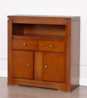 Консоль тумба Disemobel 504 cerezo-5 цвет вишня Консоль тумба Disemobel 504 cerezo-5 цвет вишня