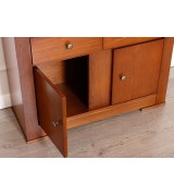 Консоль тумба Disemobel 504 cerezo-5 цвет вишня Консоль тумба Disemobel 504 cerezo-5 цвет вишня