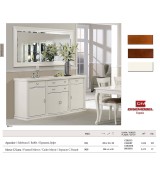 Зеркало Disemobel 909 cerezo-5 цвет вишня