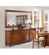 Зеркало Disemobel 909 cerezo-5 цвет вишня