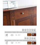 Консоль Panamar 104.120 цвет орех