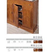 Консоль Panamar 117.100 цвет вишня