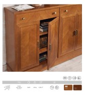 Консоль Panamar 117.125 цвет вишня