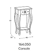 Консоль Panamar 164.050 цвет орех