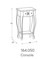 Консоль Panamar 164.050 цвет орех Консоль Panamar 164.050 цвет орех
