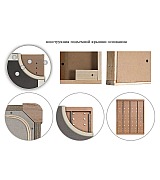 Кровать Koala Beds Drawer/Dreams 160 * 200 см цвет Roble Contorno/Monolith 97 Serie 3 Кровать Koala Beds Drawer/Dreams 160 * 200 см цвет Roble Contorno/Monolith 97 Serie 3