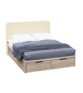 Кровать Koala Beds Drawer/Dreams 160 * 200 см цвет Roble Contorno/Beige Serie 2 Кровать Koala Beds Drawer/Dreams 160 * 200 см цвет Roble Contorno/Beige Serie 2