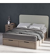 Кровать Koala Beds Drawer/Dreams 160 * 200 см цвет Roble Contorno/Ceniza Serie 2 Кровать Koala Beds Drawer/Dreams 160 * 200 см цвет Roble Contorno/Ceniza Serie 2