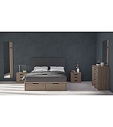 Кровать Koala Beds Drawer/Dreams 160 * 200 см цвет Roble Contorno/Monolith 97 Serie 3 Кровать Koala Beds Drawer/Dreams 160 * 200 см цвет Roble Contorno/Monolith 97 Serie 3