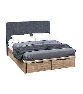 Кровать Koala Beds Drawer/Dreams 160 * 200 см цвет Roble Contorno/Monolith 97 Serie 3 Кровать Koala Beds Drawer/Dreams 160 * 200 см цвет Roble Contorno/Monolith 97 Serie 3