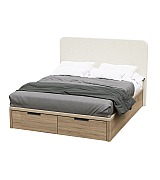 Кровать Koala Beds Drawer/Dreams 160 * 200 см цвет Roble Contorno/Rino 06 Serie 1 Кровать Koala Beds Drawer/Dreams 160 * 200 см цвет Roble Contorno/Rino 06 Serie 1
