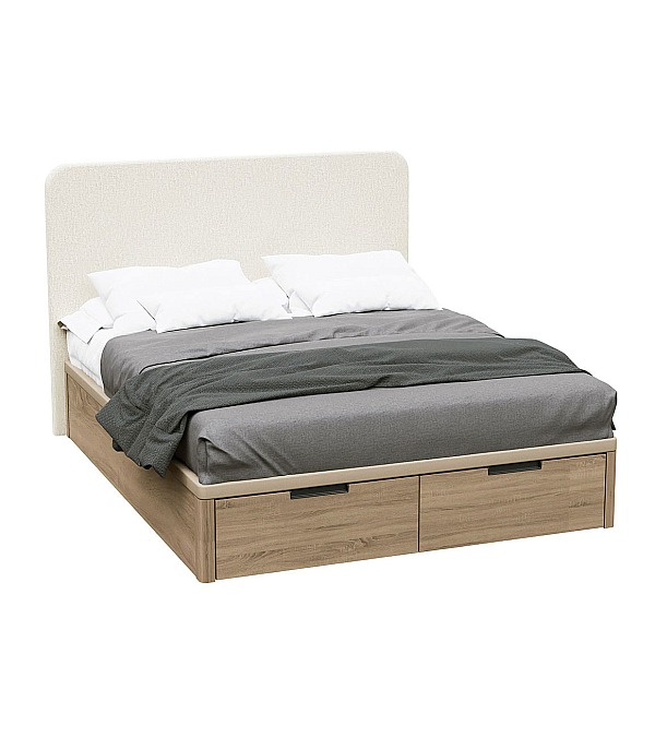Кровать Koala Beds Drawer/Dreams 160 * 200 см цвет Roble Contorno/Rino 06 Serie 1 Кровать Koala Beds Drawer/Dreams 160 * 200 см цвет Roble Contorno/Rino 06 Serie 1