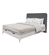 Кровать Koala Beds Nice/Dreams 160 * 200 см цвет Nordico Contorno/Monolith 97 Serie 3 Кровать Koala Beds Nice/Dreams 160 * 200 см цвет Nordico Contorno/Monolith 97 Serie 3