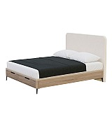 Кровать Koala Beds Nice/Dreams 160 * 200 см цвет Roble Contorno/Rino 06 Serie 1