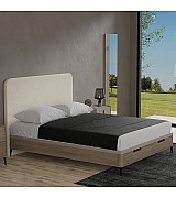 Кровать Koala Beds Nice/Dreams 160 * 200 см цвет Roble Contorno/Rino 06 Serie 1