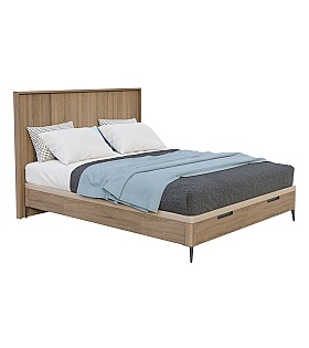 Кровать Koala Beds Nice/Kubik 160 * 200 см цвет Roble Contorno/Roble Кровать Koala Beds Nice/Kubik 160 * 200 см цвет Roble Contorno/Roble