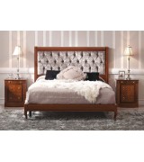 Кровать Panamar 841.451 цвет орех nogal, обивка Fiesole-4 