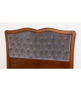 Кровать Panamar 871М.460 цвет вишня cerezo, обивка Fiesole-4 