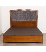 Кровать Panamar 871М.460 цвет вишня cerezo, обивка Fiesole-4 