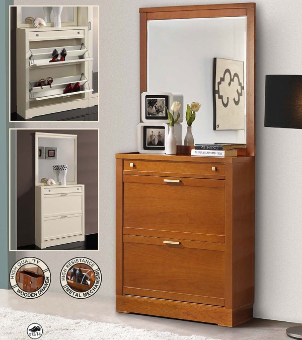 Обувница Panamar 433.080 цвет орех, вишня Обувница Panamar 433.080 цвет орех, вишня