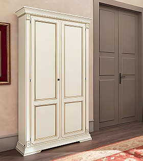 Шкаф 2 дверный Palazzo Ducale Prama Bakokko 71BO40 bianco цвет белый Шкаф 2 дверный Palazzo Ducale Prama Bakokko 71BO40 bianco цвет белый