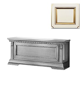 Тумба скамья Palazzo Ducale Prama Bakokko 71BO24 bianco цвет белый Тумба скамья Palazzo Ducale Prama Bakokko 71BO24 bianco цвет белый