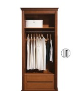 Шкаф 2-х дверный Panamar 876.002 цвет вишня