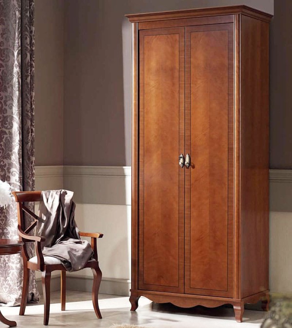 Шкаф 2-х дверный Panamar 876.002 цвет вишня