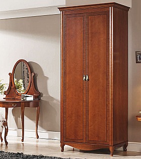 Шкаф 2-х дверный Panamar 877.002 цвет вишня