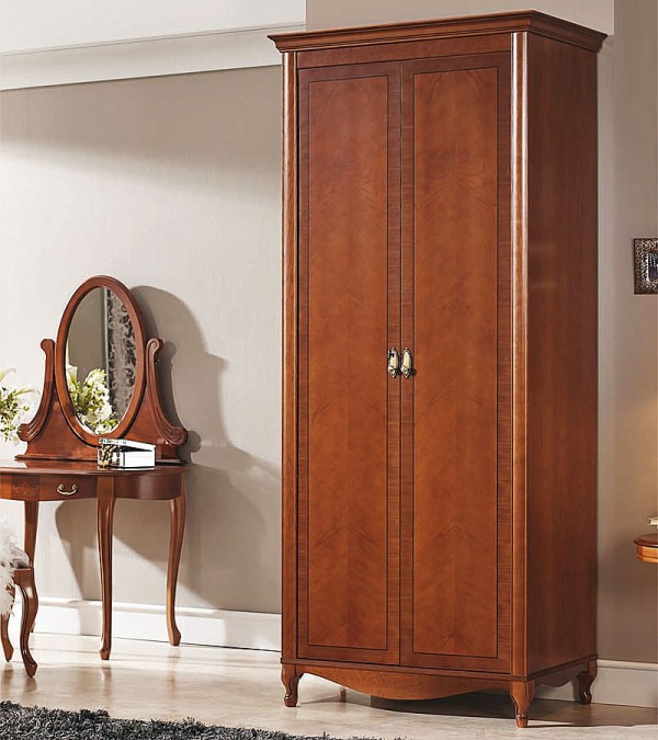 Шкаф 2-х дверный Panamar 877.002 цвет вишня