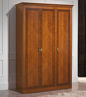 Шкаф 3-х дверный Panamar 875.003 цвет вишня