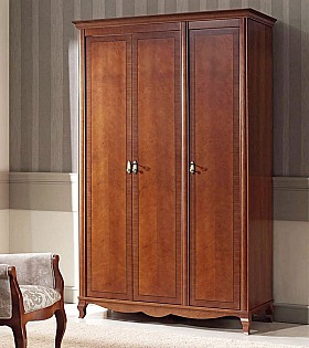 Шкаф 3-х дверный Panamar 876.003 цвет вишня