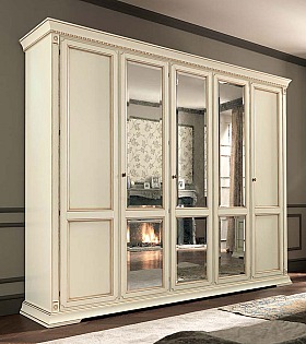 Шкаф 5 дверный Palazzo Ducale Prama Bakokko 71BO05AR bianco цвет белый Шкаф 5 дверный Palazzo Ducale Prama Bakokko 71BO05AR bianco цвет белый