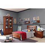 Полка настенная Palazzo Ducale Prama Bakokko 71CI34MS ciliegio цвет вишня длина 84 см 