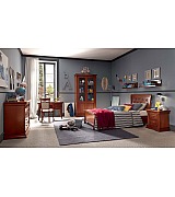 Полка настенная Palazzo Ducale Prama Bakokko 71CI34MS ciliegio цвет вишня длина 84 см 